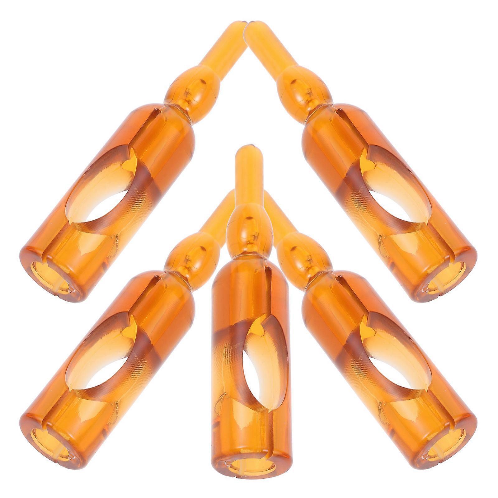 玻璃瓶盖去除器 5 件装迷你工具，适用于餐厅酒吧浅棕色认证无损坏作使用