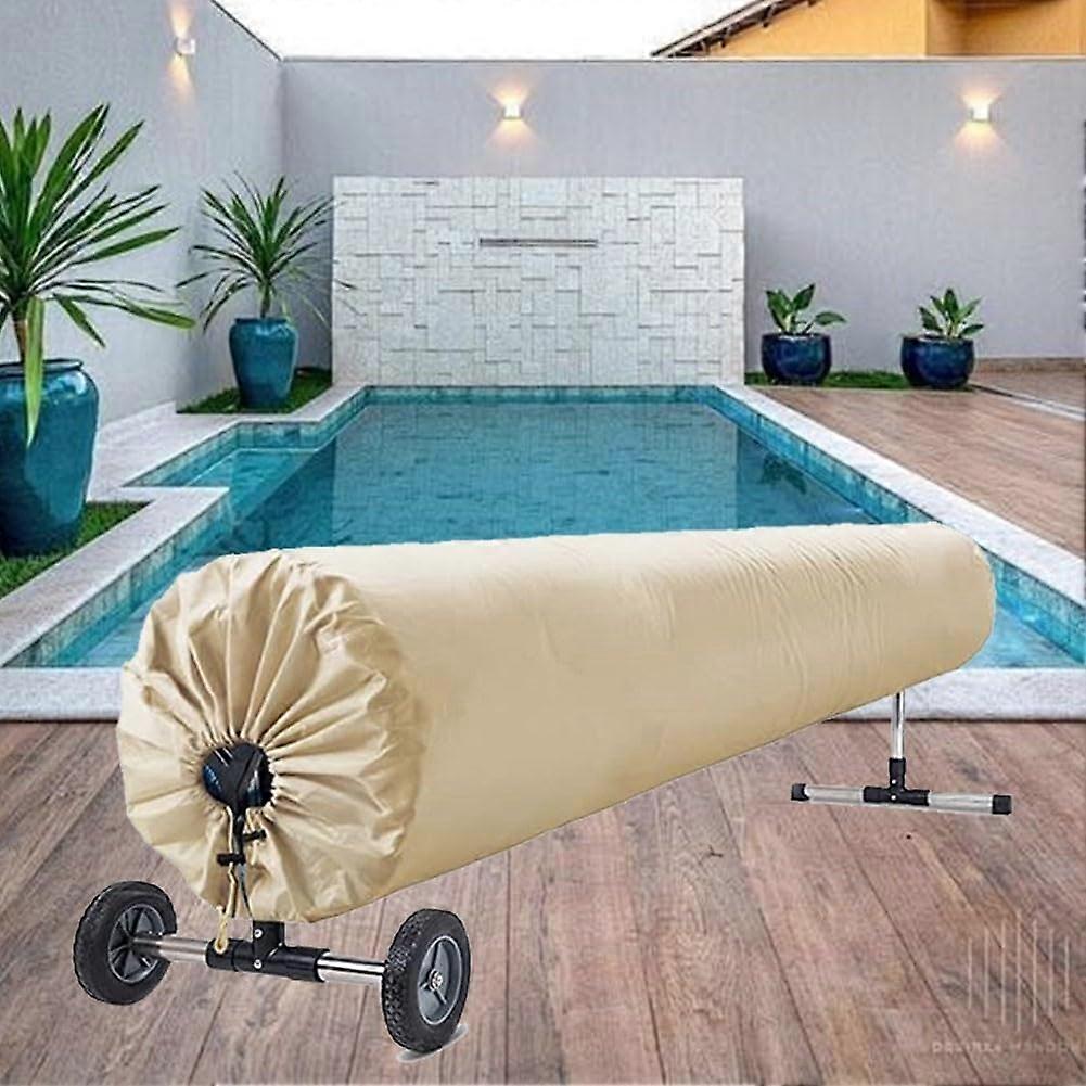 The indispensable accessory, protect your pool today with a 16FT solar cover.