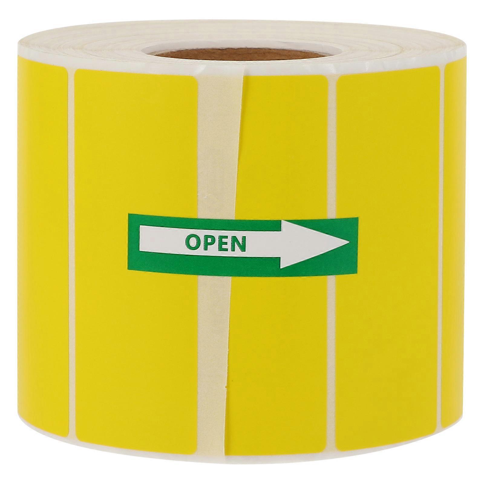 Stickers Simple Solid Color for Adornment 1500pcs on Continuous Roll Easy to Print