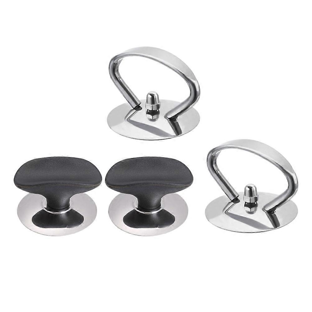 Stainless Steel Replacement Pot Lid Knobs Heatresistant and for Home Use Assorted Color