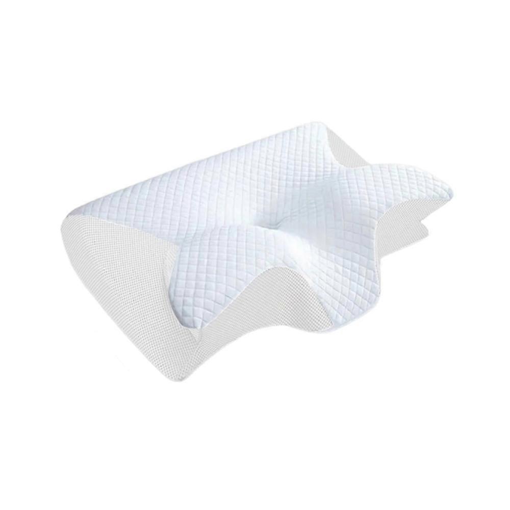 Memory Foam Cervical Pillow, 2 in 1 Ergonomic Contour Orthopedic Pillow for Neck Pain, Contoured Support Pillows