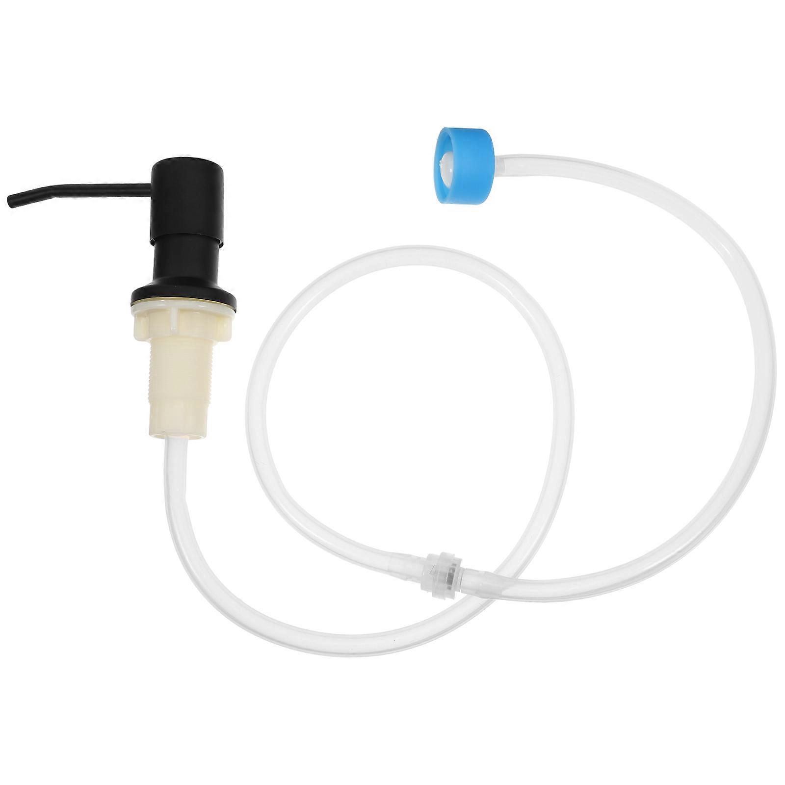 Soap Dispensing Solution For Kitchen Sinks Featuring Plated Connector And Durable Materials 1Set