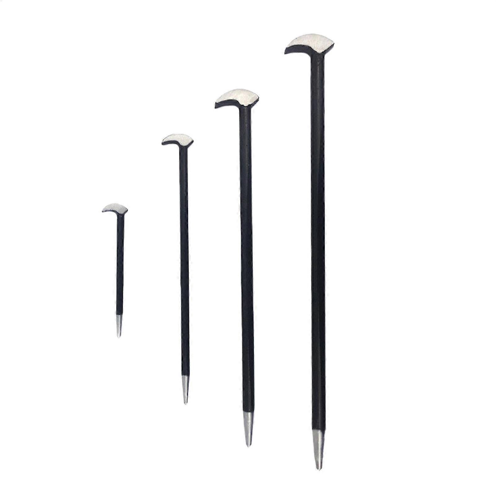 Pry Bar Set, Heavy Duty Pry Bars, Double-Ended Pry Bar, Mechanic Pry Bar, Woodworking Nail Puller Tool, Hand Tools Set