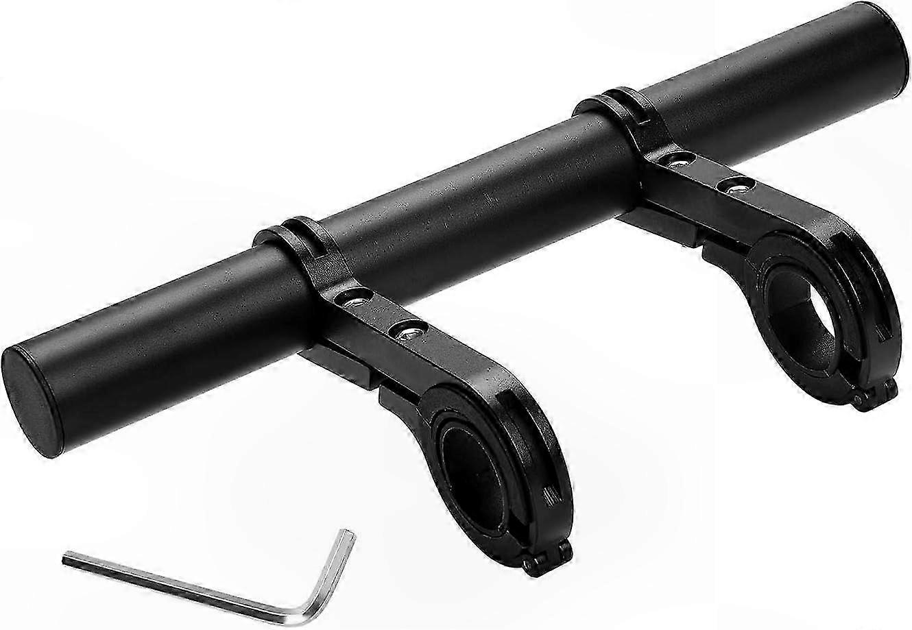 Aluminum Alloy Handlebar Ext for MTB, E-Bikes, Motorcycle with Screwdriver (20cm) Double Extension Accessory