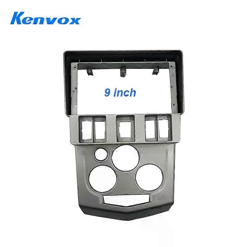 Android Radio Frame For Renault Logan 2004 2009 9 inch 2DIN Fascia Stereo Panel Harness Wire Canbus Box
