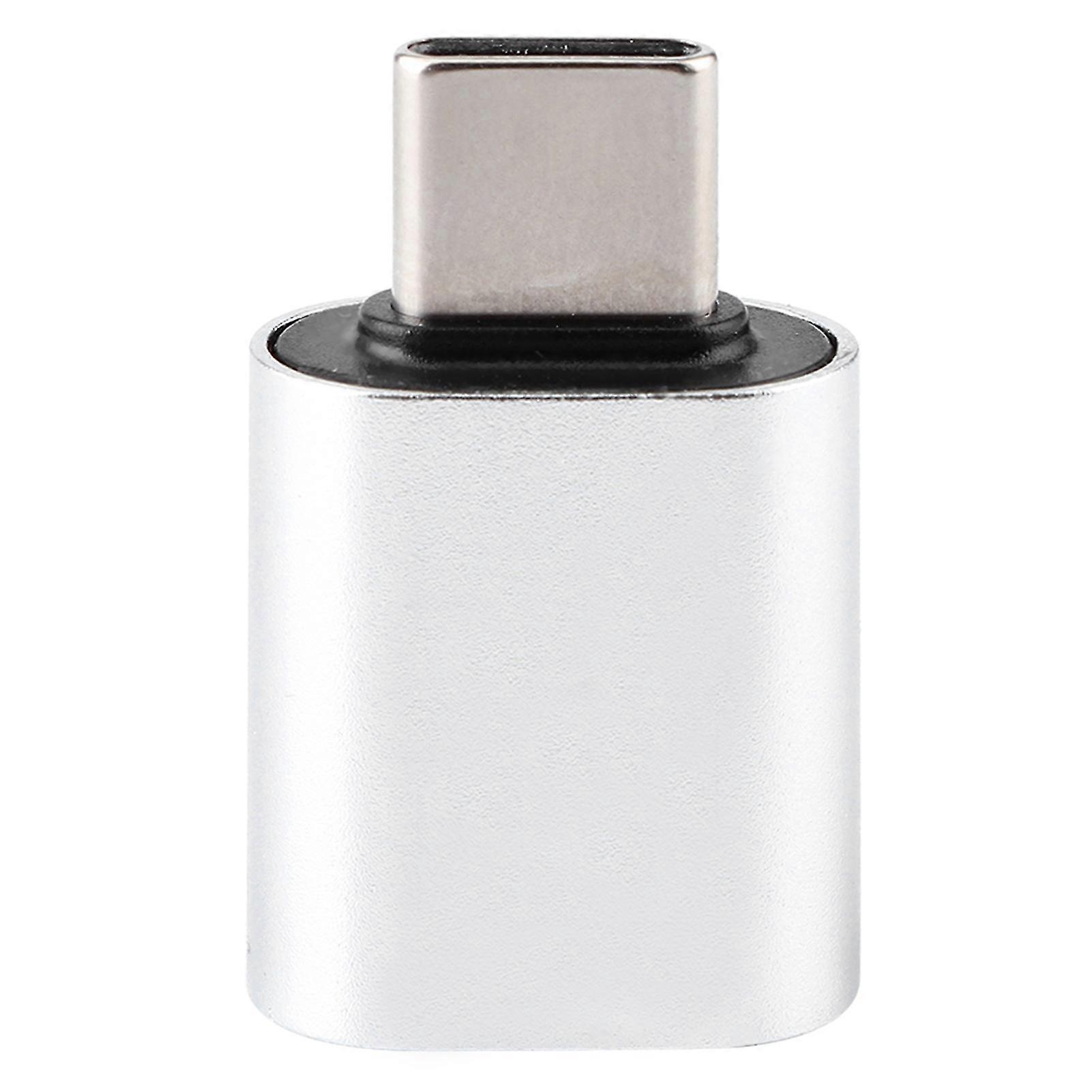 Mini USB UVC LED Lamp for Android Phones, Silver Interface, Portable Handheld UV Light