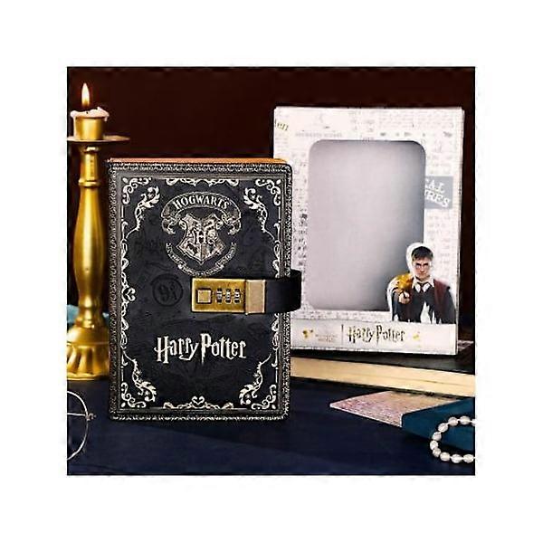 Harry Potter Alohomora Låsbar A5 Dagbok [DB] Svart One Size