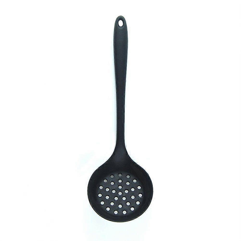 Silicone Slotted Skimmer Spatula Lightweight Slotted Spoon Skimmer Spoon Strainer Ladle with Long Handle