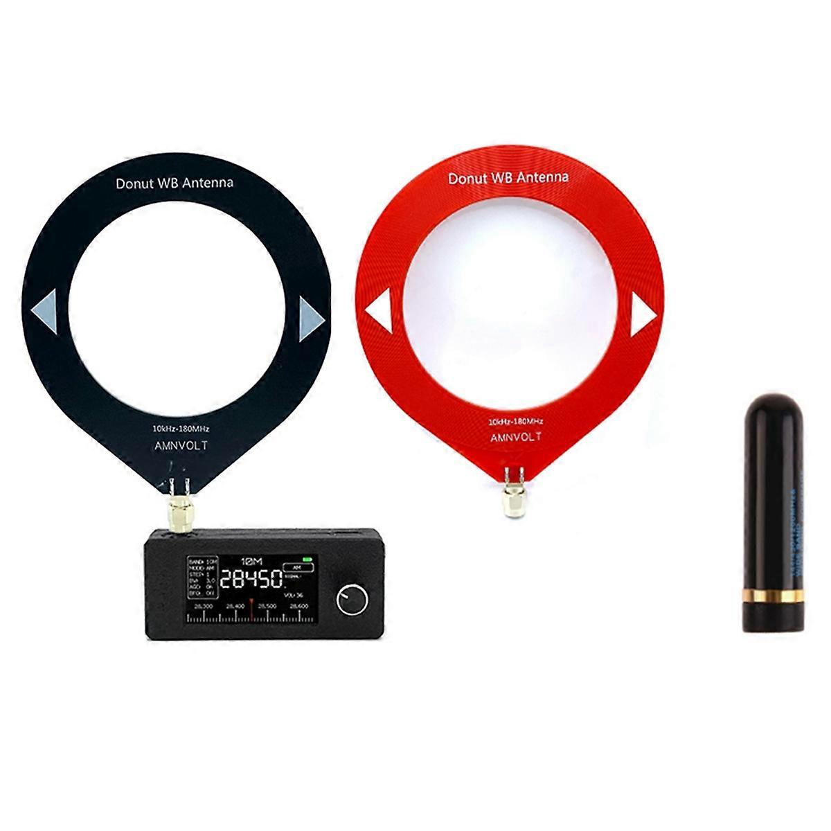 SI4732 10Khz-180Mhz Portable Radio LSB USB AM FM All Band Mini Pocket Radio Receiver with Antenna