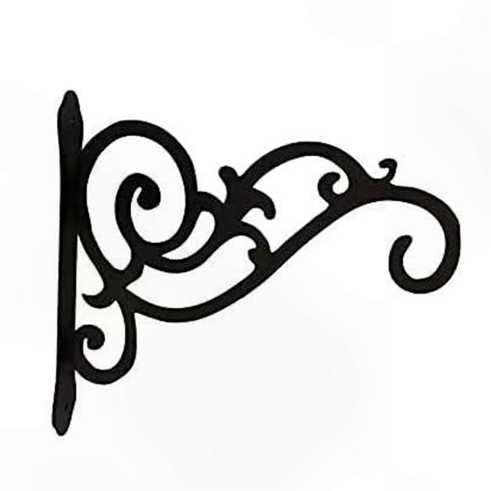 Versatile Wall-Mounted Hook for Planters and Lanterns, Sturdy and Easy to Install