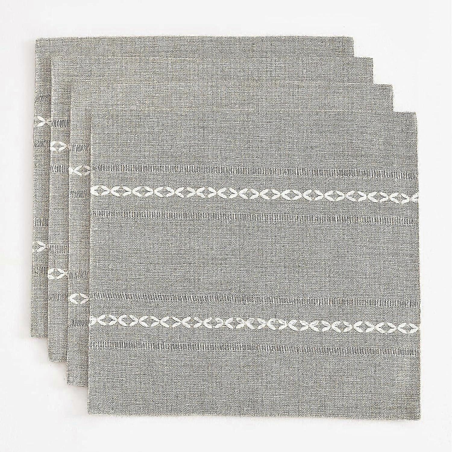 4 Pcs Placemats Washable,35x50 cm Fabric Table Placemats,for Table, Kitchen,Dinning Place Mats