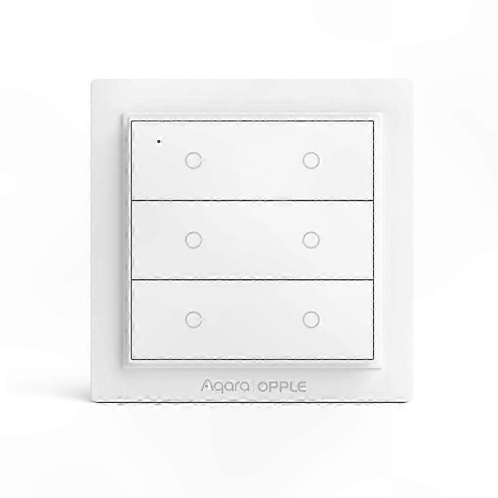 Zigbee 3.0 Smart Wall Switch for Home Automation, Wireless Magnetic Design Compatible with Home App