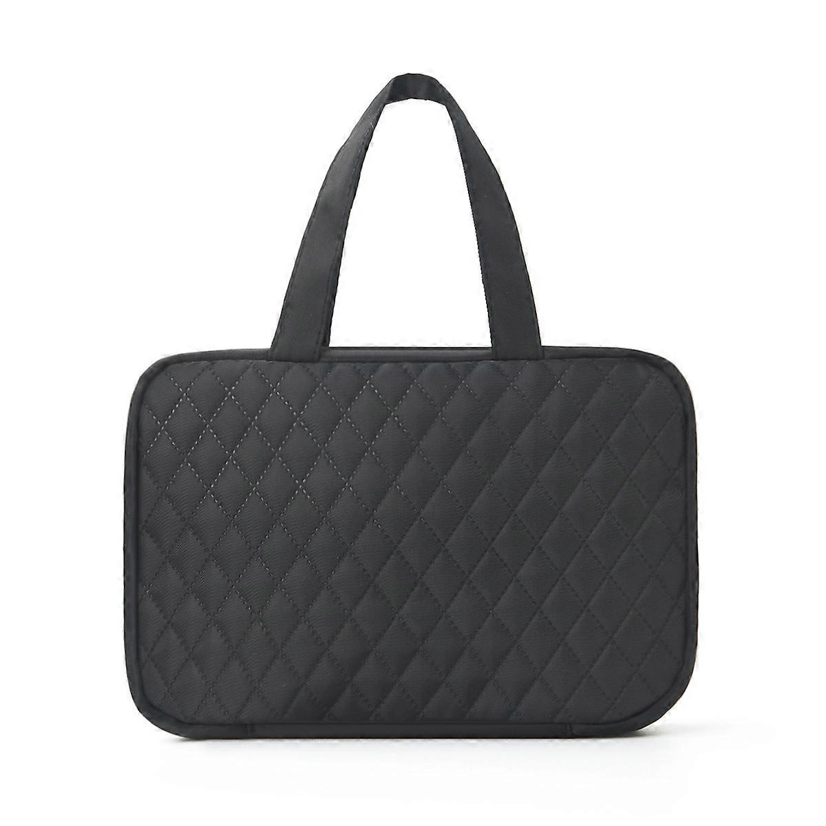 Dry and wet separation can be hung in multiple colors to store toiletries and cosmetics portable toiletry bag