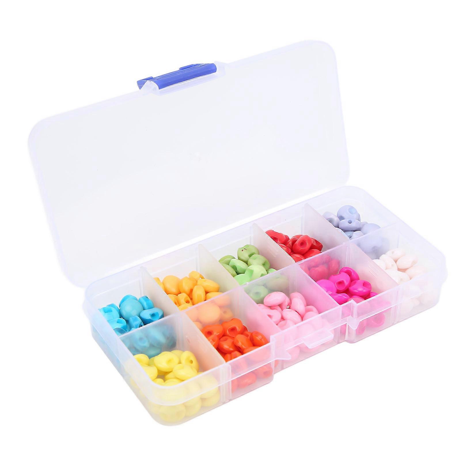 200pcs 9mm Resin Sewing Buttons Durable Non-Fading for Household