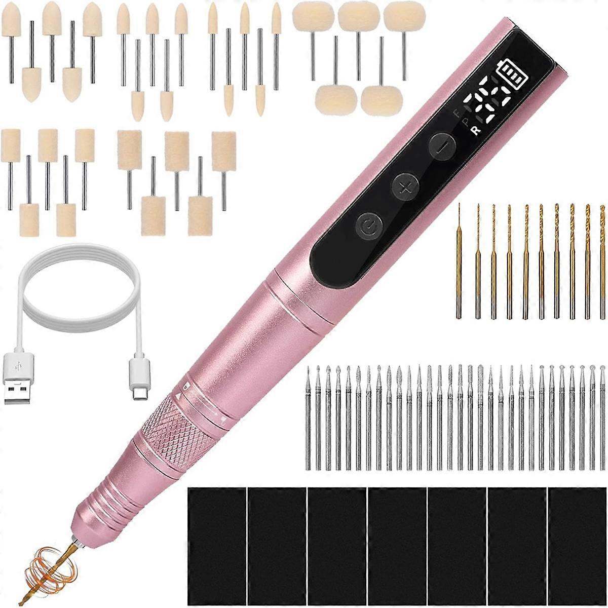Polymer Clay Polishing Kit,Cordless Rotary Tool Kit,35-Speed Adjustable,Jewelry Making Kit,for Polymer Clay Molds