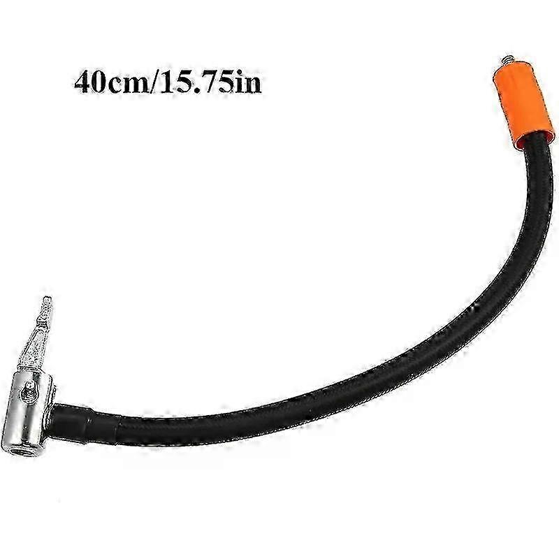 M6 Locking Air Chuck with Air Hose,100cm 40cm Length Standard Tire Valve Fine Thread, Inflation Hose Adapter
