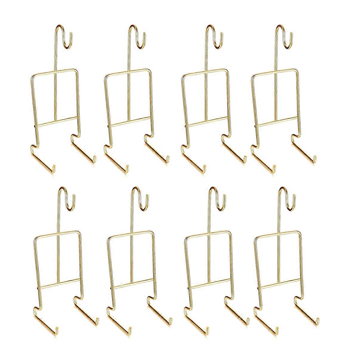 8 Pieces Tea Cup and Saucer Display Stand Holder Cup Saucer Holder