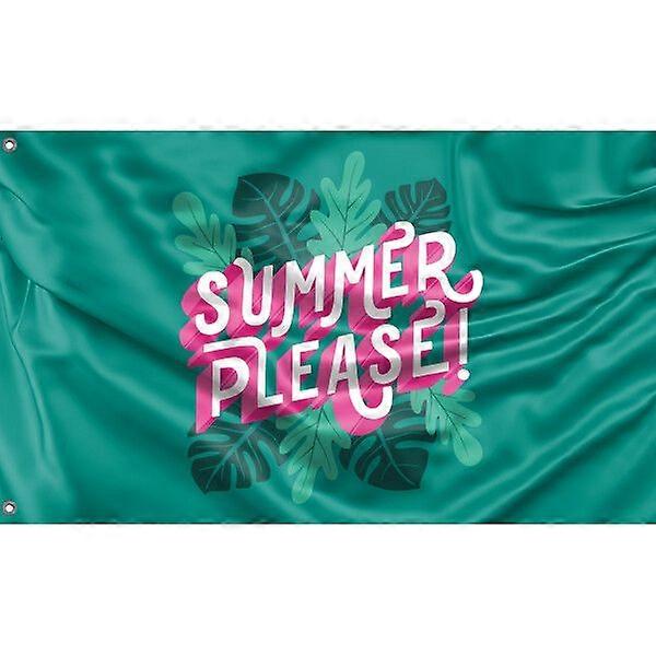 Summer Please Flag Muster 661