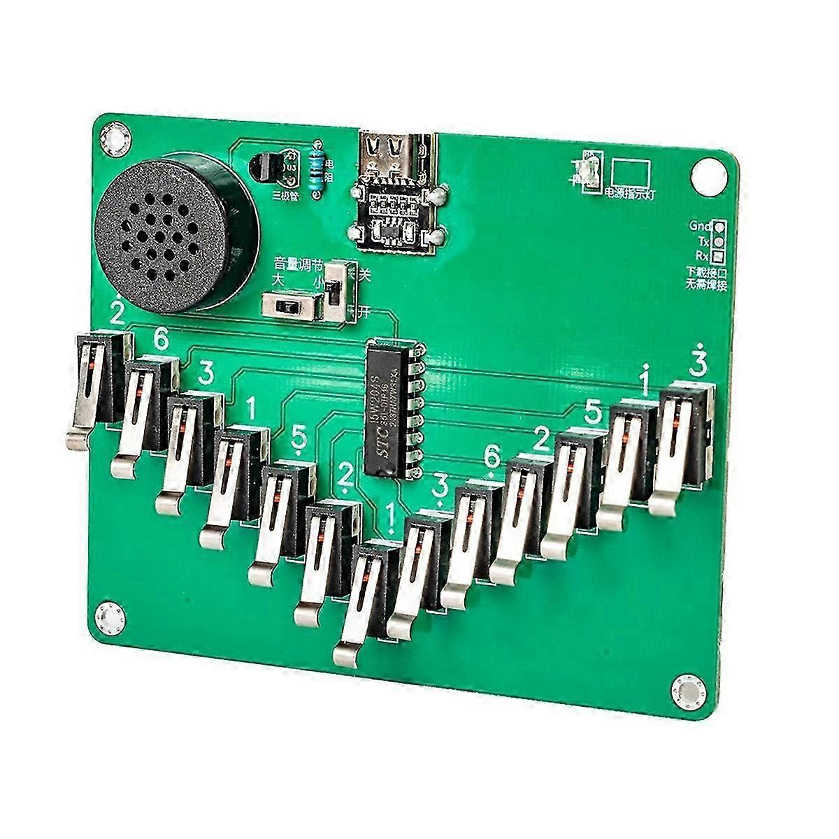 Electronic Kalimba Thumb Piano 13 Key Pentatonic Scale Instruments for Kids Adults Music Fans