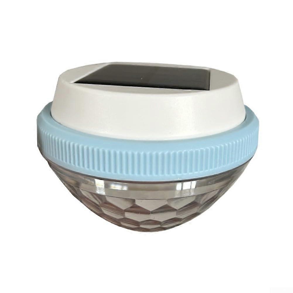 Waterproof Solar Floating LED Lights For Pool And Garden, Automatic Color Changing, Outdoor Decoration, Peach Color
