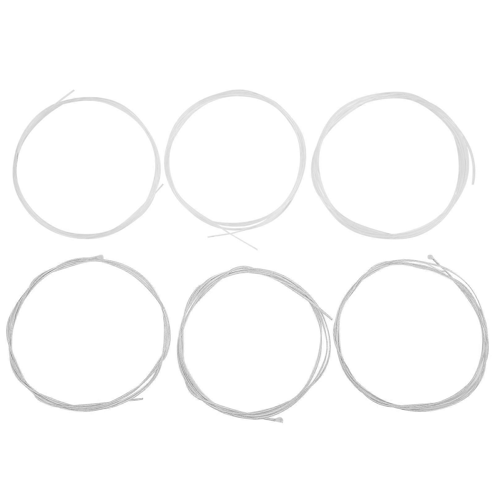 6Pcs Guitar String Tensile Resistance Alloy Wound Stringed Instrument Accessories ReplacementClassical Guitar Strings