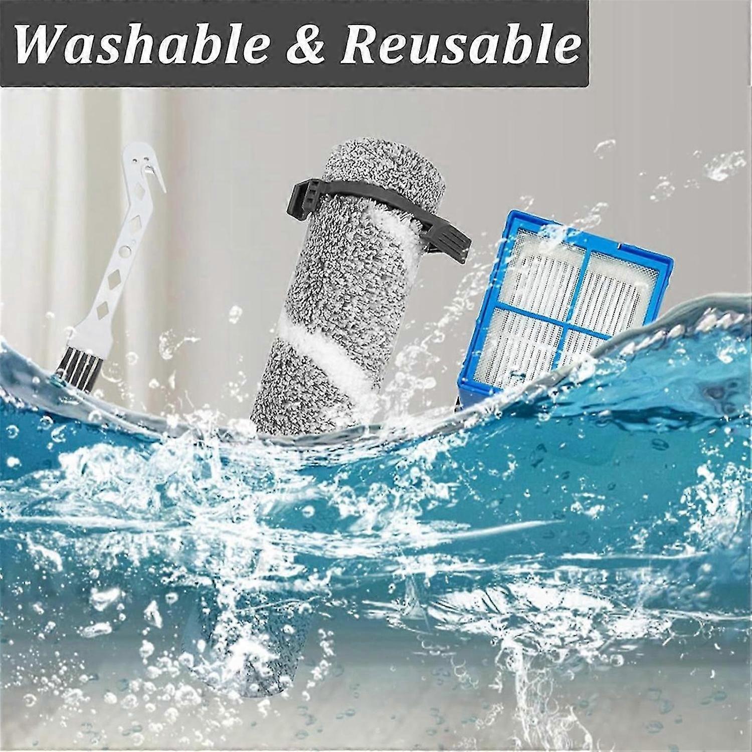 Brush Rolls Filter Replacement Kit for Bissell CrossWave Cleaner