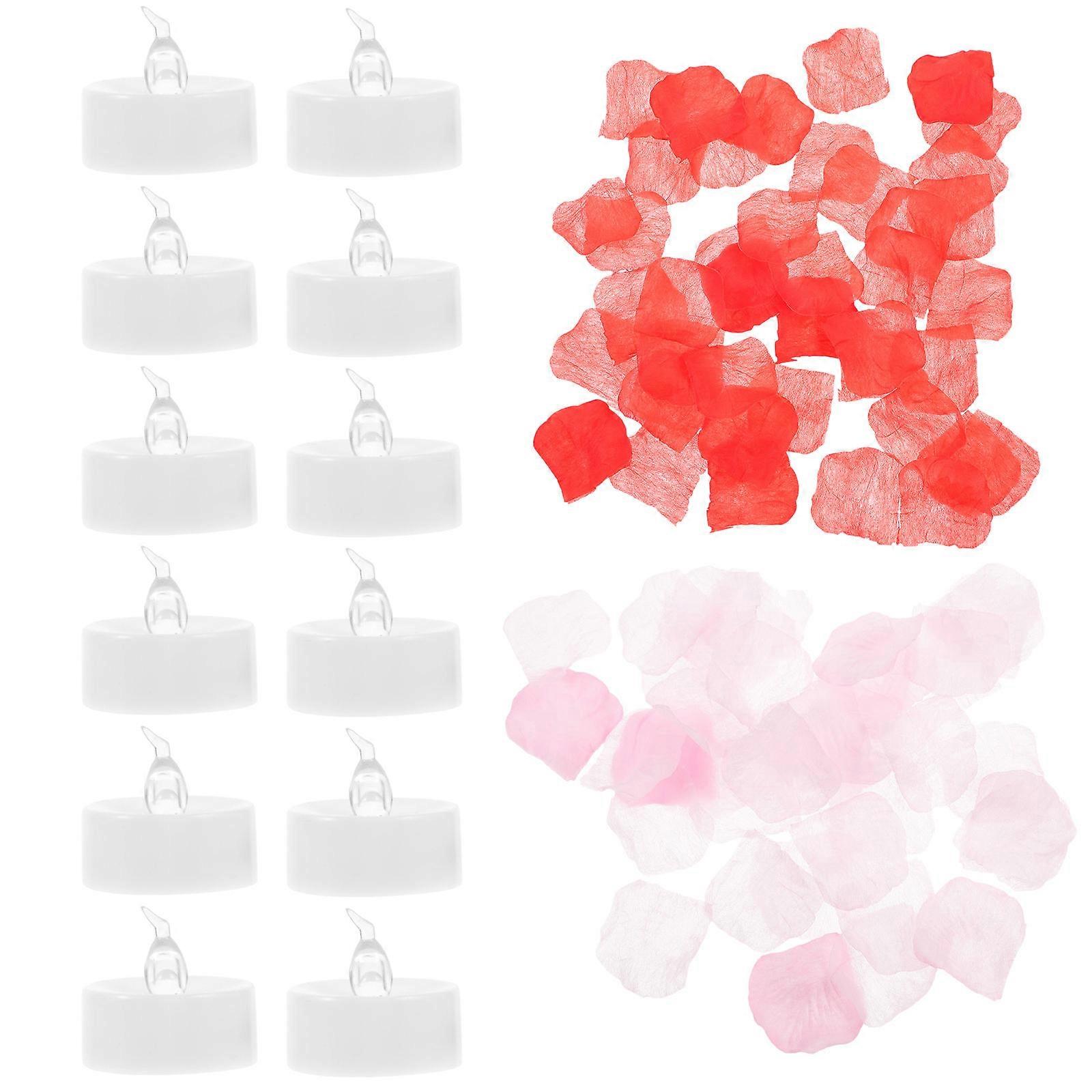Electronic Candle Set LED Candle Lamps for Home 12Pcs Battery Operated