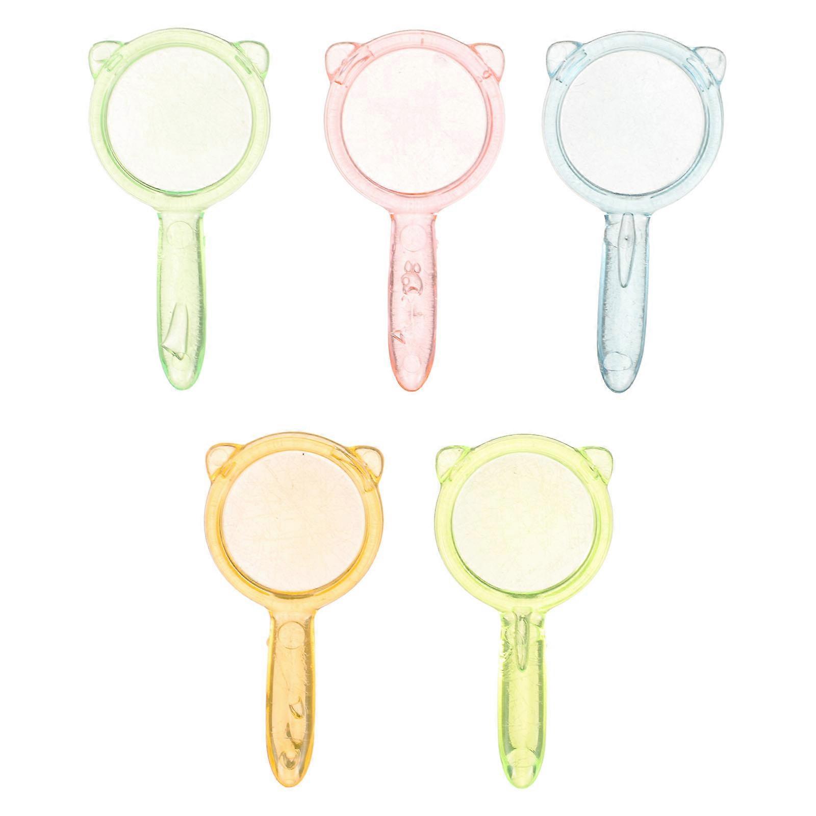 Miniature Design Magnifier Mini Accessories For Children Random .00X2.00X0.30cm Decoration 10Pcs