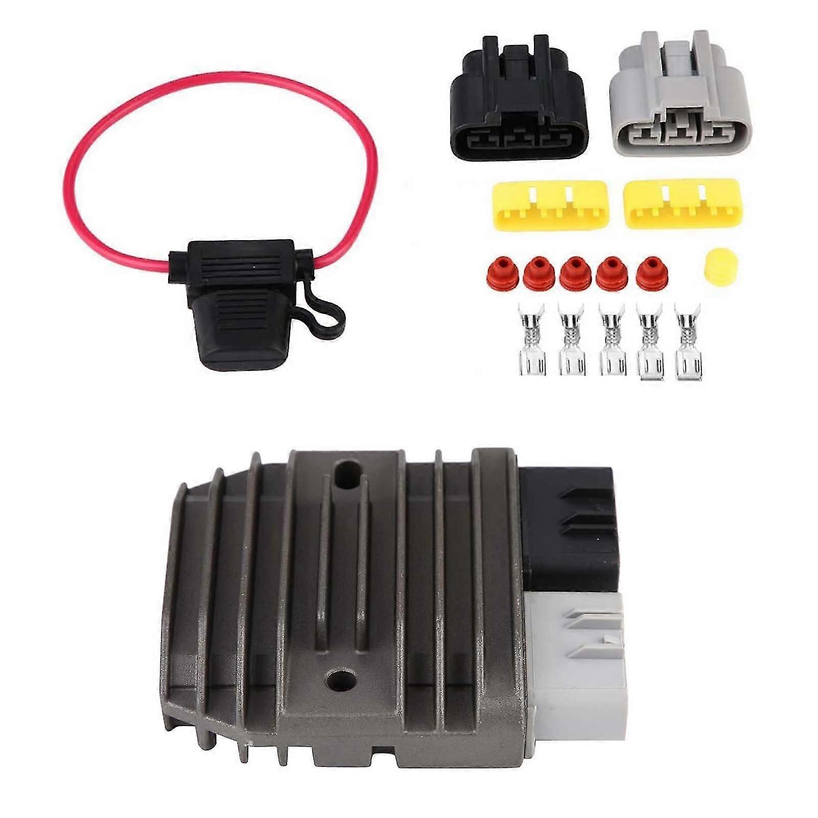 Upgraded Motorcycle Regulator Rectifier Kit, Replacement for Fh020aa