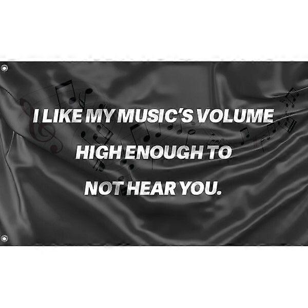 Music Volume Flag, FG1008