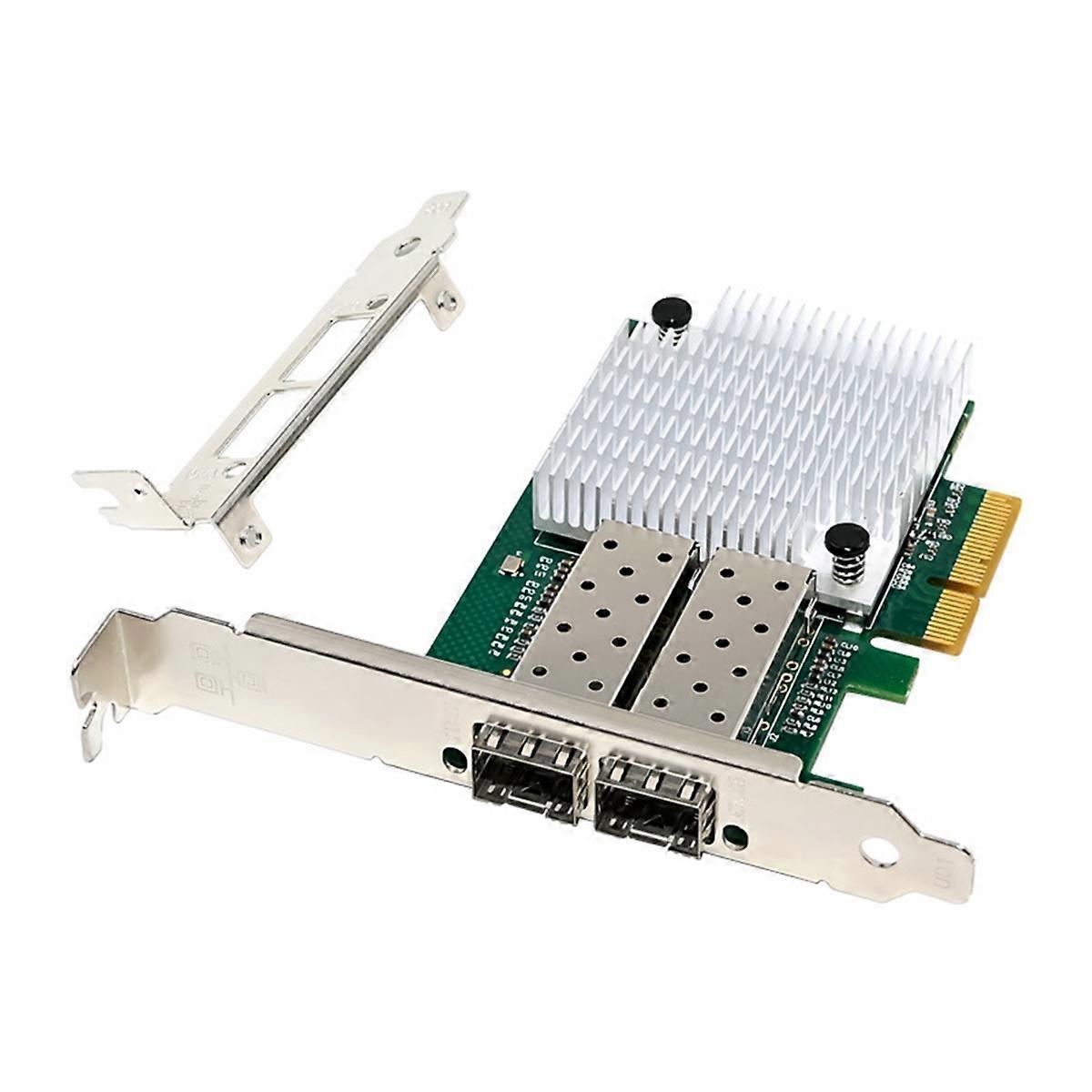 Carte réseau PCI-E Gigabit Server Double port PCIE X4 Ethernet LAN 1000Mbps avec puce 82576 pour W