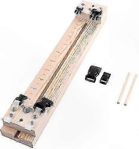35cm Wooden Paracord Jig for Bracelet Weaving with Free Hanks and Loops
