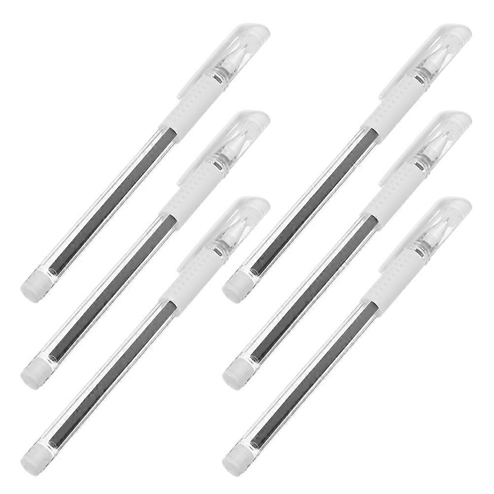 Black Fine Tattoo Pen for Eyebrow Positioning with Splashproof Feature 18Pcs