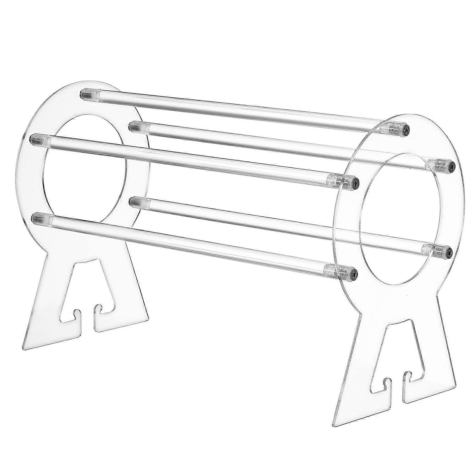 Transparent Headband Holder Stand Organizer for 2Pcs Headband Storage