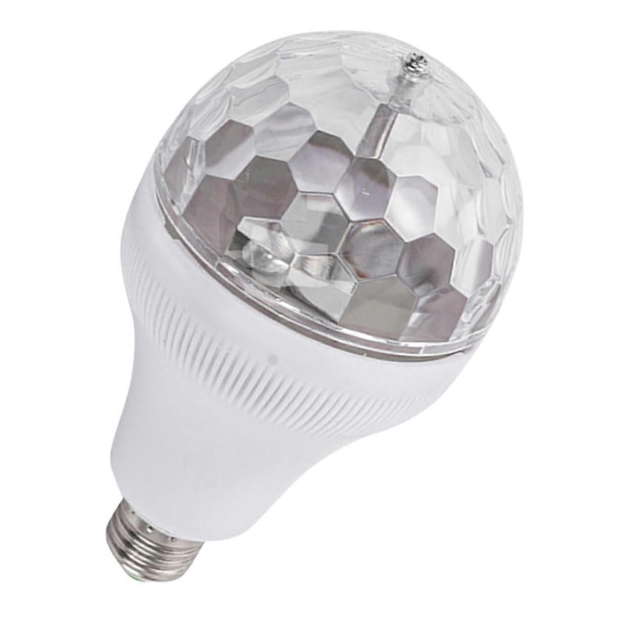 LED Stage Light Bulb Rotating Colors Disco Light For Parties Birthday