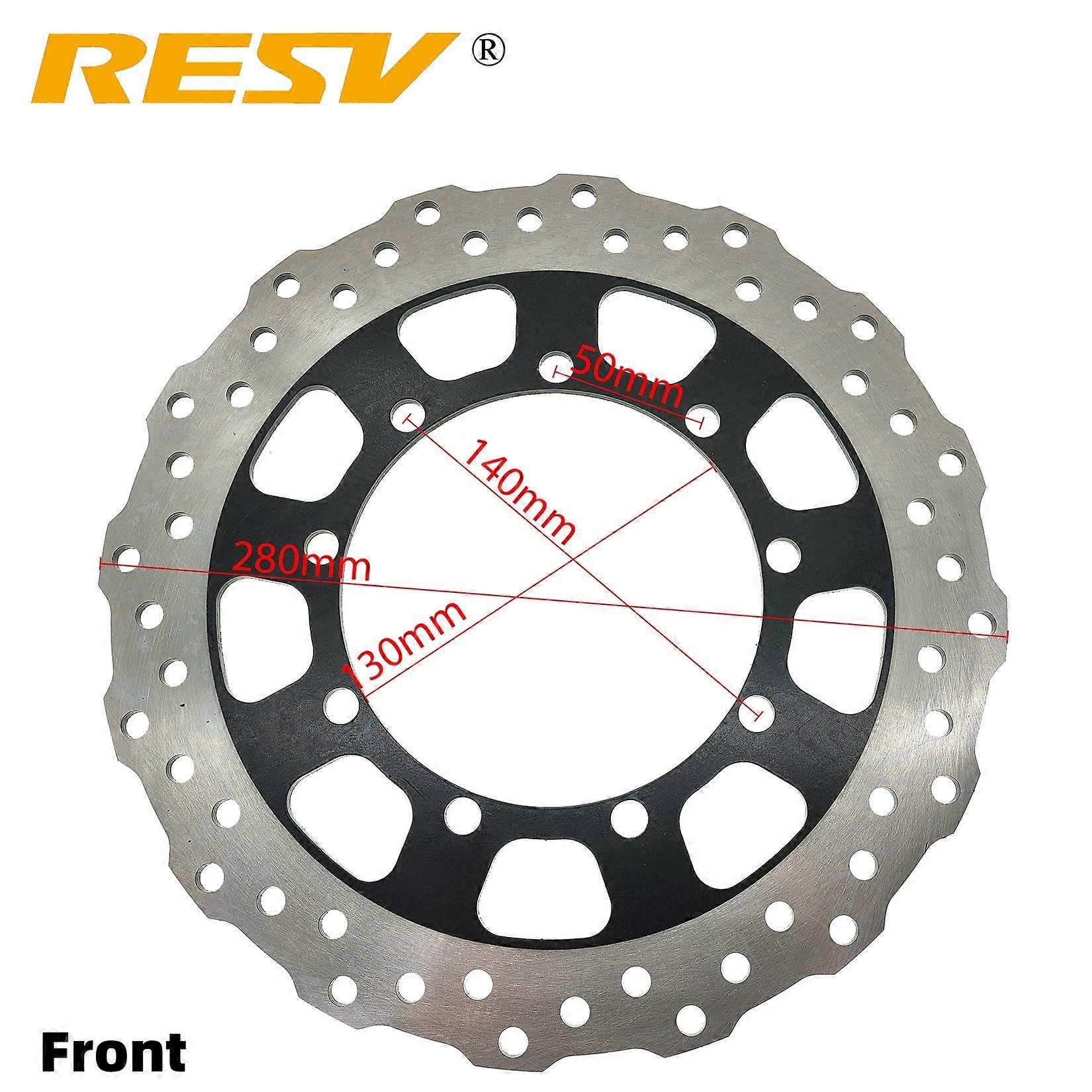 Convient 280mm/240mm pour Kawasaki KL650 KLR650 KL KLR 650 2008-2011 2012-2018 Moto Avant Arrière Kit De Frein À Disque 41080-0099-11H