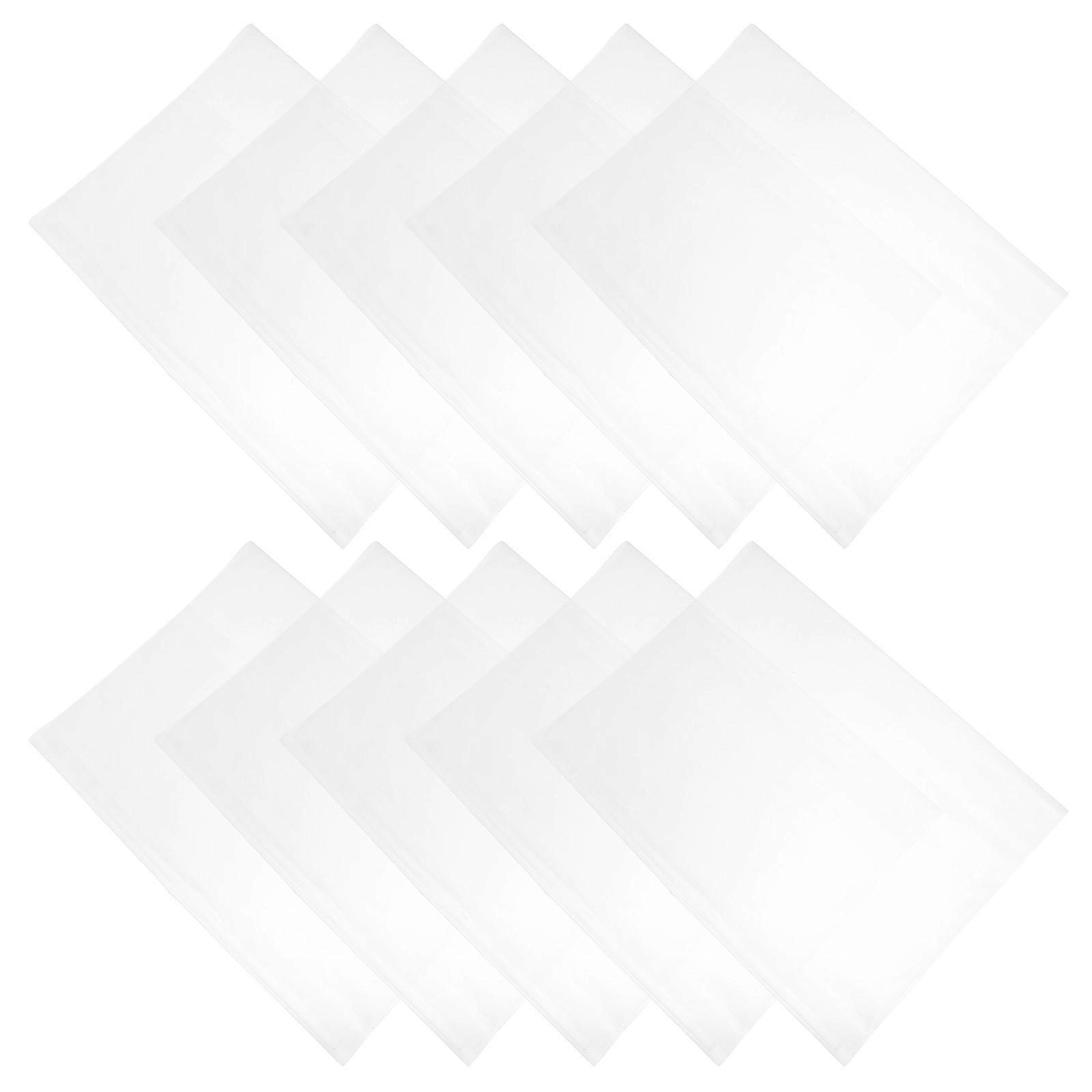Transparent Book Cover Protector for Book with Protective Function 10Pcs