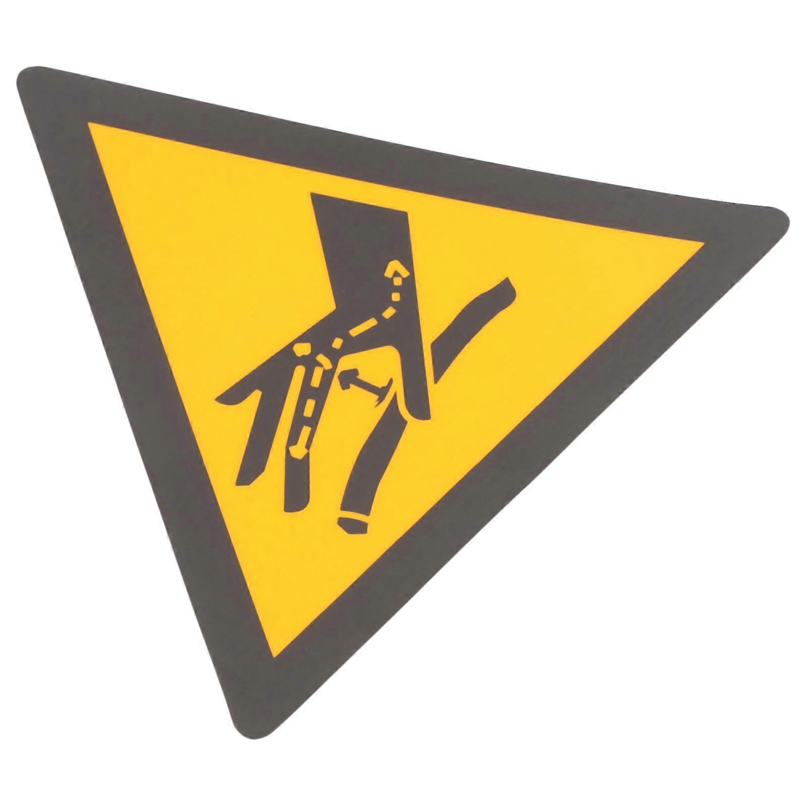 Caution for Industrial Use with Danger Safety Warning Sign Sticker