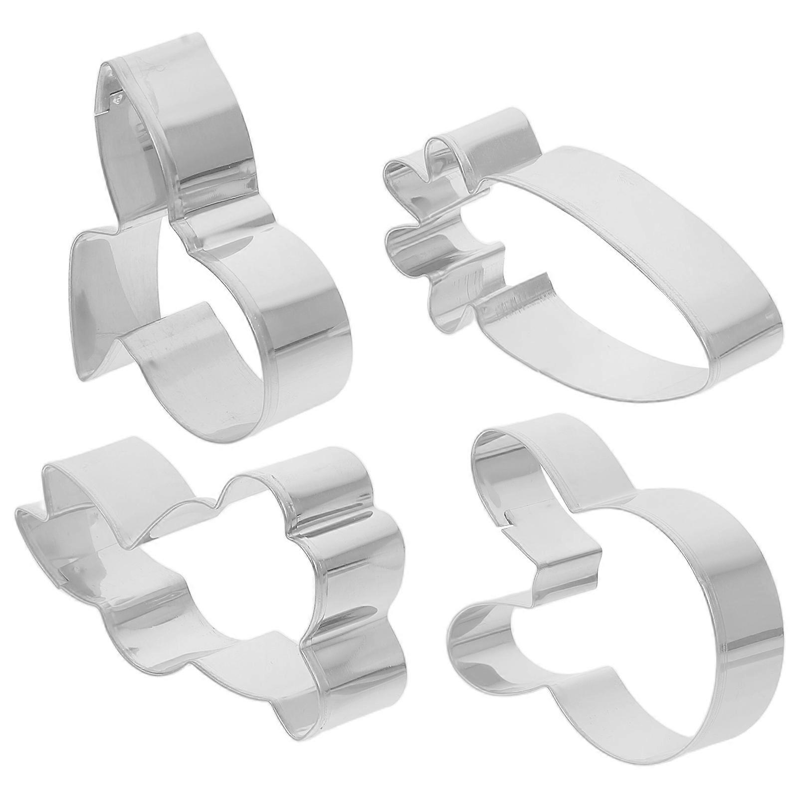 Stainless Steel Easter Cookie Cutter Set for Bakery Cookie 8Pcs