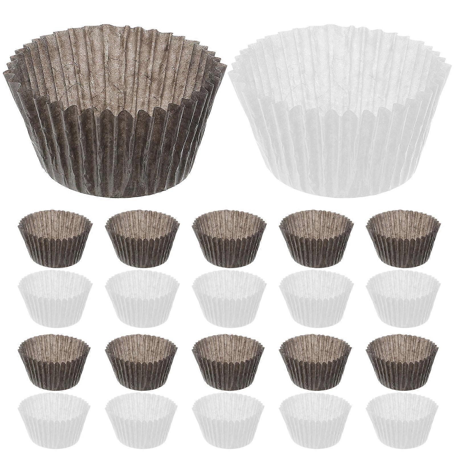 1000Pcs Muffin Cases Paper High Temperature Resistant Delicate Perfect For Snacks Container Holiday Parties