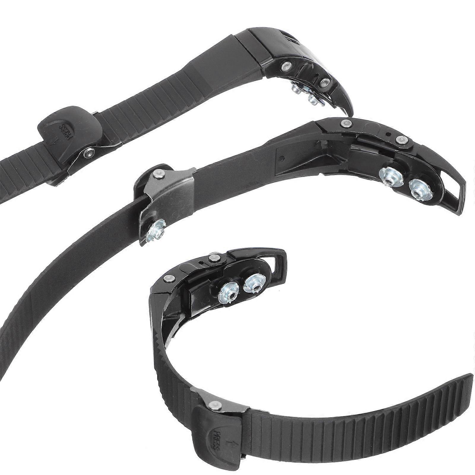 Skating Shoes Buckle Straps 4 Pcs Roller Skate Buckle Straps Skaters Adjustable Length Convenient Use