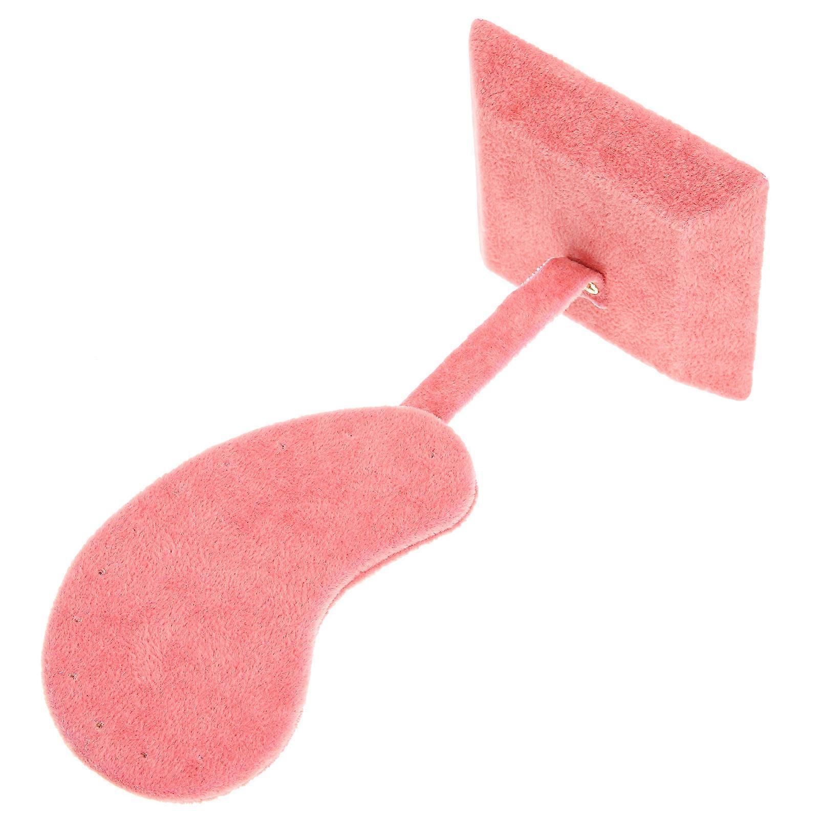 Ear Shape Earring Holder Display Stand for Earrings 3Pcs Pink Use