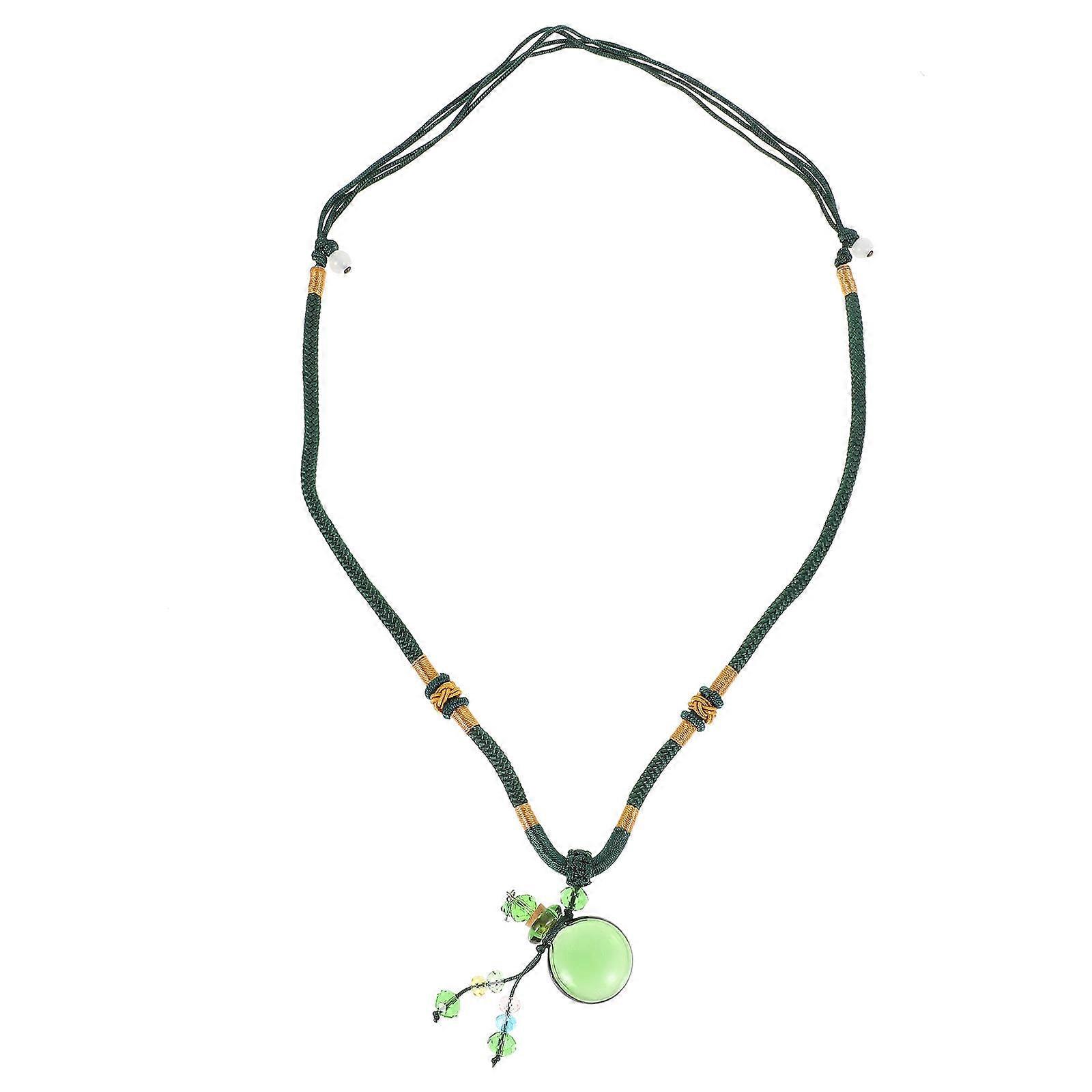 Essential Oil Diffuser Pendant Aromatherapy Pendant for Decor 2Pcs Green