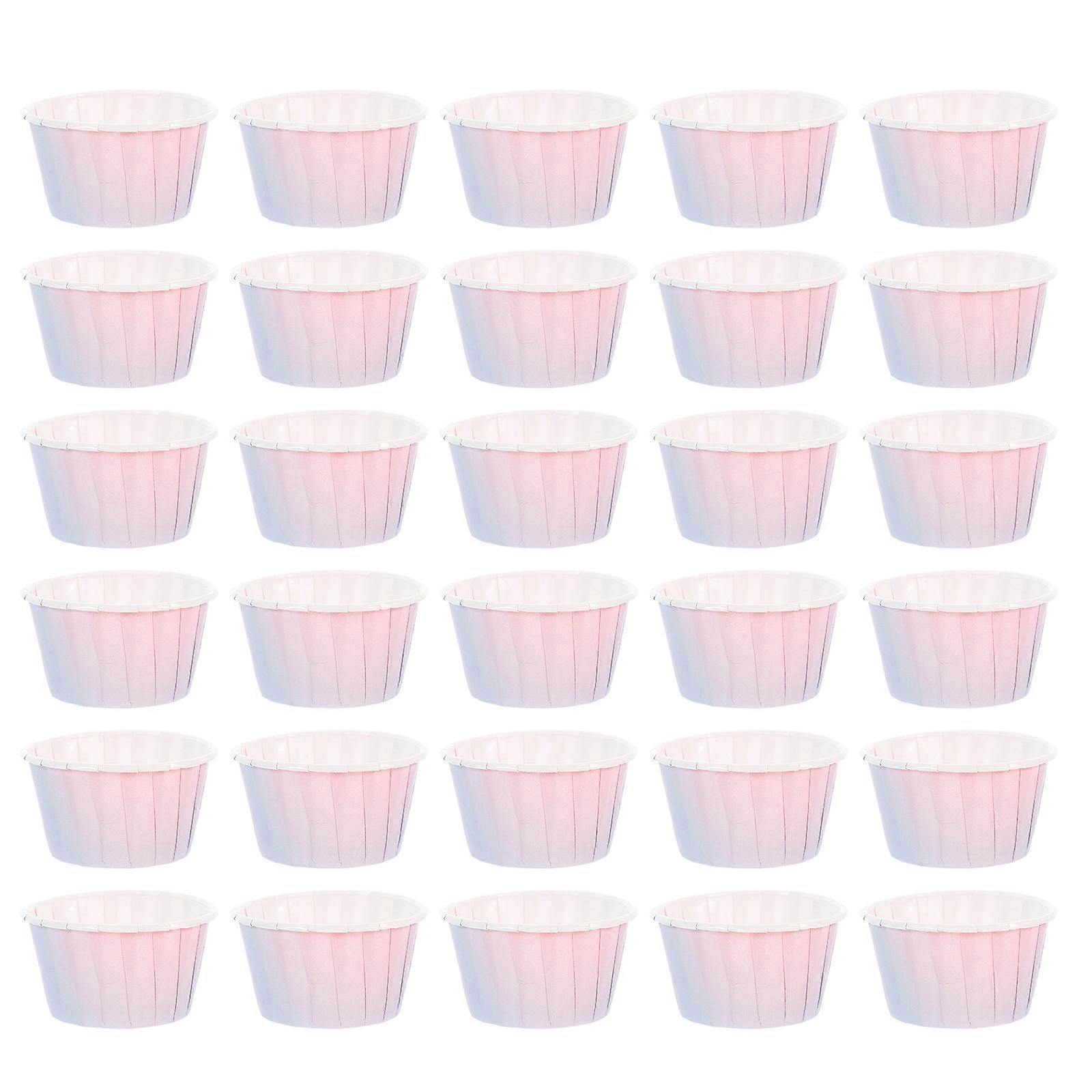 Assorted Gradient Cake Cups Paper Cups for Baking Use 50Pcs