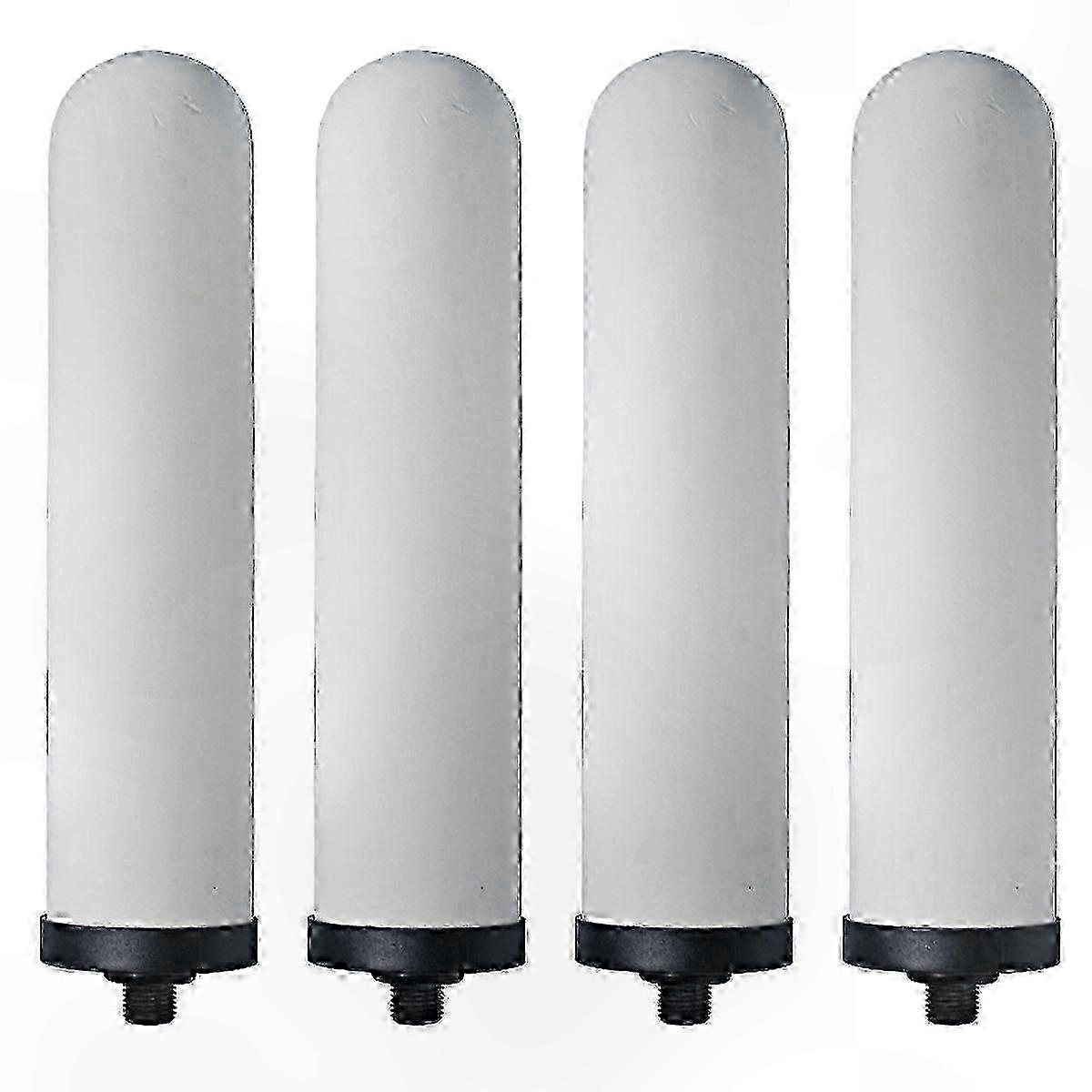 4-Pack Ceramic Filters for Water Purification Systems
