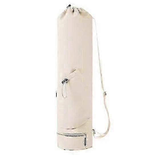 יוגה מזרן תיק עם בקבוק מים כיס רטוב תיק מתכוונן רצועת כתף נייד עמיד למים חיצוני טיולים נסיעות חדר כושר ספורט יוגה כרית אחסון