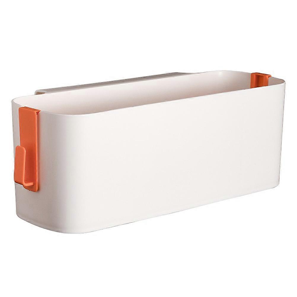 Storage Box for Baby Diapers Wall-Mounted Bedside Use 1Pcs Orange PP