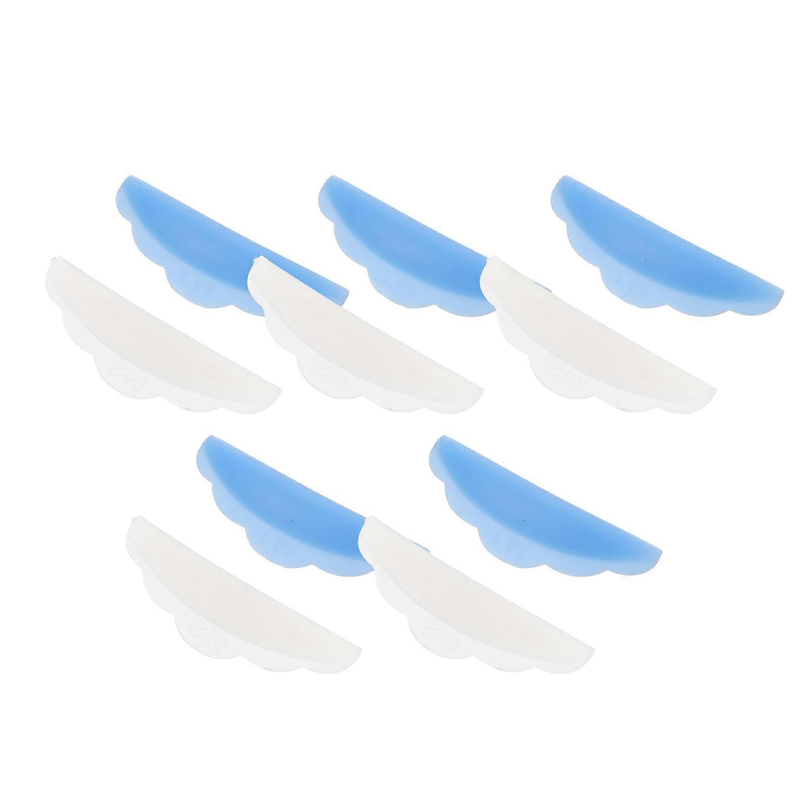 Silicone Eyelash Shield Pads for Salon Curling Beauty 20Pairs Assorted
