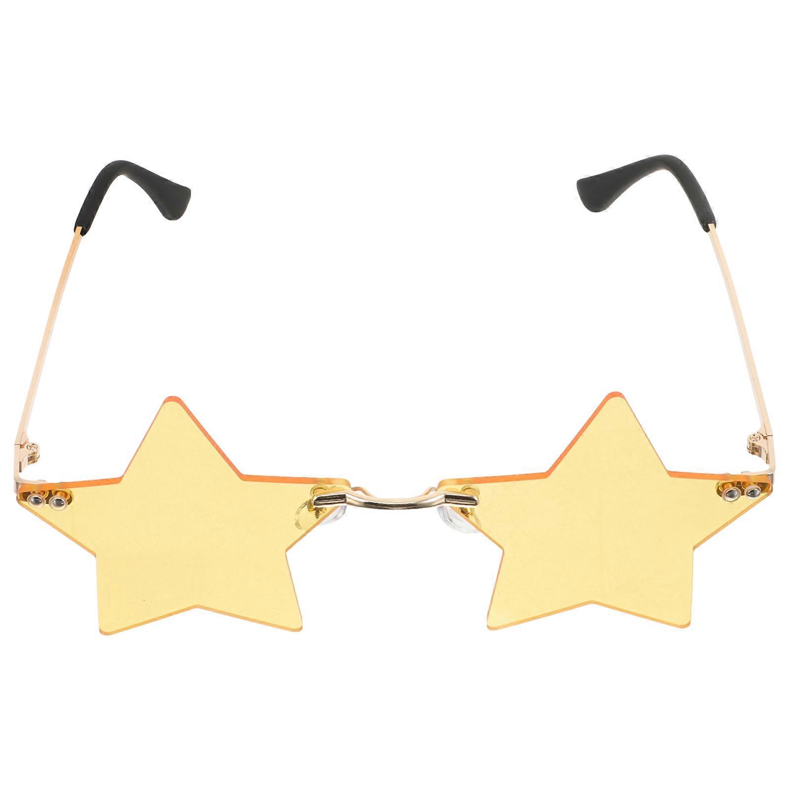 Star Sunglasses Fun Sunglasses for Decor 2Pcs Eyewear