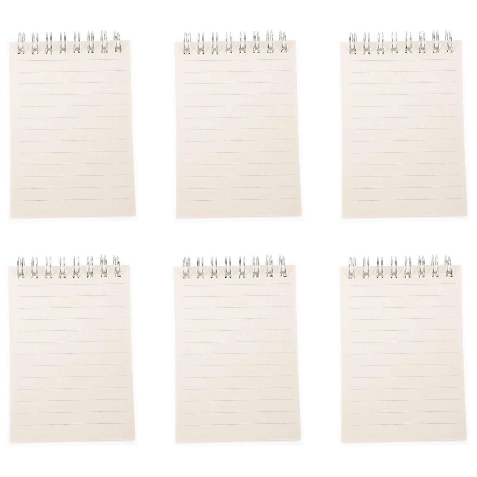 Coil Notebook Writing Notebook for Office 30Pcs Beige Spiral Notepad